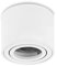 Sweet Led Deckenspots Aufputz flach 50mm Aluminium Aufbauspots schwenkbar Ø 80mm 230V Aufbaustrahler - weiß matt, rund