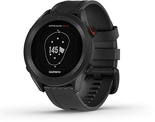 Garmin G010-N2472-00 Approach S12 42k+ Preloaded Courses Golf Watch Black - Certified (Renewed)