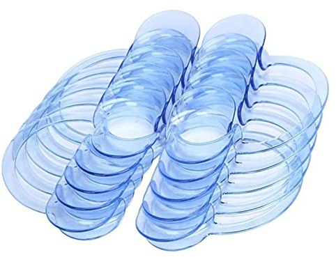 C-Form Mundöffner Mund Lippenöffner Mundspreizer Wangenhalter Intraorale Lippen Mundöffner C-Form Wangen-Retraktor Werkzeuge fuer Mundöffner Challenge für Zahnpflege und Party Spiel 10 Stück