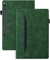 Rosbtib Custodia Samsung Galaxy Tab S8 Plus/S7 Plus/S7 FE/FE 5G 12.4 Folio Cover Business Pelle al Tatto Multi-angli Stand Case per Samsung Galaxy Tab S8+/S7+/S7 FE, Verde