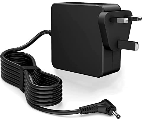45W Laptop Charger Compatible for Lenovo IdeaPad 100 110S 120S 310 310S 320 320S 330S 510 510S 710 Power Adapter UK Plug Portable Supply Cord Charger 20V 2.25A