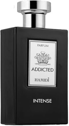 HAMIDI by ARMAF Alkoholfreies Addicted Intense Parfum, 120 ml, Schwarz, langanhaltender Duft, Parfüm für Männer, für Ihn