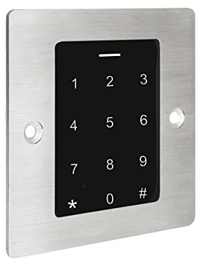 Gelikom BP3 RFID & PIN Unterputz Türschloss (1 Relais + Wiegand) (Codeschloss + Netzteil)