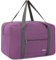 Ryanair Handgepäck 40x20x25cm Handgepäck Tasche für Flugzeug Reisetasche Klein Faltbare Sporttasche Weekender Handgepäck Koffer für Herren und Damen von WANDF (Violett 20L)