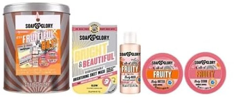 Soap & Glory - It's a Fruity-ful Day Gift Tin - Limited Edition Christmas 2023
