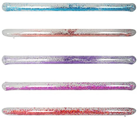 Swim Float Pool Noodle, PVC floating rod, inflatable floating stick, Water Noodle Floaties, Swim Float Pool Noodle, Water Floating Noodle Floaties, Inflatable Pool Float for Swimming Pool, Beach, Lake