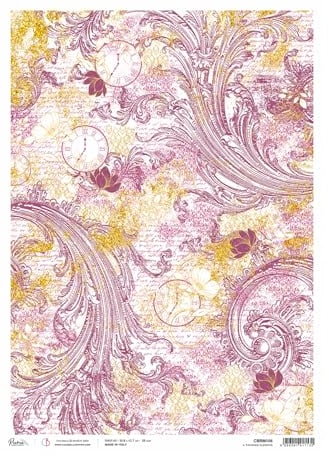 Motiv-Strohseide Ethereal - Elements