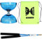 Abaodam Chinesisches Diabolo-Spielzeug Kugellager Chinesisches Diabolo- -Set Mit 2 Diabolo-Stäben Chinesisches -Spielzeug Für Fitness Und