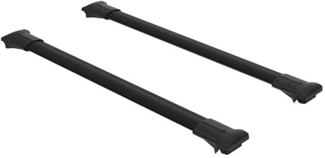 TURTLE kompatibel mit Mercedes-Benz Vito (W639) 2003-2014 Diamond Dachträger | SCHWARZ