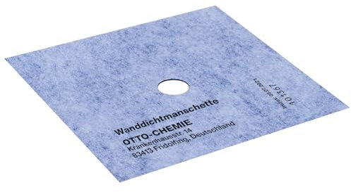 OTTOFLEX Wanddichtmanschette 15 x 15 cm zur Abdichtung im Wandbereich an Rohrdurchführungen