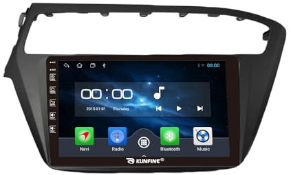 Quad Core 4G+64G Car CarPlay Android Auto 9 IPS Display Navigation Stereoanlage Touchscreen Haupteinheit Pad Tablet Rückfahrkamera GPS Radio Media Player für Hyundai I20 2018-2019 LHD