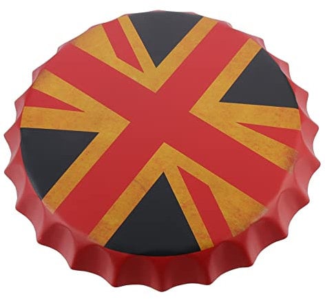 GRIRIW Retro Beer Cap Pendant Wall Art Decorative Bottle Caps Decor for Home Bar Gifts