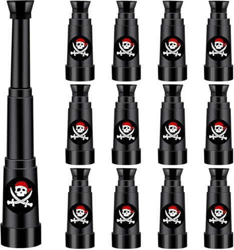 Fernrohr Kinder, 12 Stück Mini Fernrohr Kinder Ausziehbar, Kinderfernrohr ab 3 4 5 6 Jahre für Jungen und Mädchen, Mitgebsel, Kindergeburtstags Geschenke