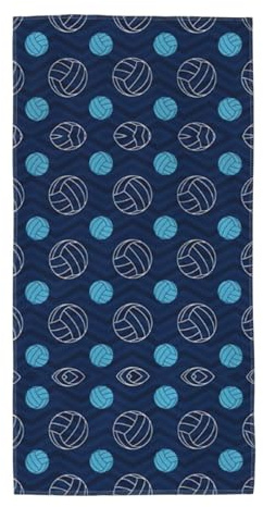 OTTKGGA Langes Volleyball-Handtuch, Waschlappen, schnelltrocknend, sehr saugfähig, langlebig, für Fitnessstudio, Reisen, Schwimmen