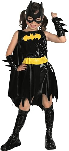 DC Comics Superheroes: Batgirl Costume Dress for Kids by Rubies, Girl's Large