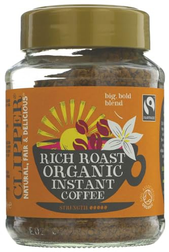 Clipper Papua New Guinea Rich Roast Single Origin Arabica Coffee, 100g