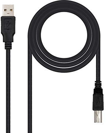 CABLE NC USB2.0 IMPRESORA A/M-B/M 3M NEG