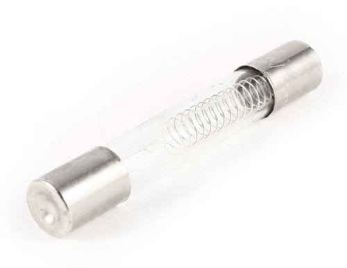 sourcing map Micro-ondes Four Haute Tension Verre Tube Fusible 6x40mm 5KV 800mA 0.8A