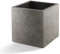 Luca Lifestyle Pflanzkübel ''Grigio Cube'' Grau Quadratisch Fiberglas *5 Jahre Garantie* - 50x50x50 cm - Premium Qualität - F196