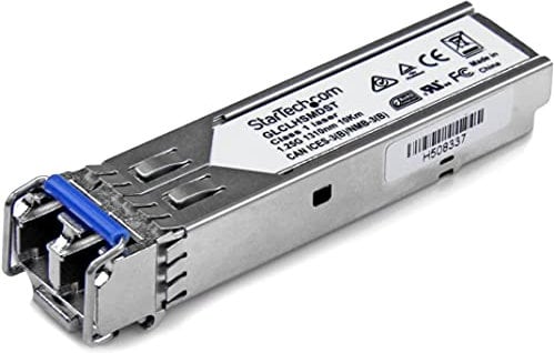 StarTech.com Gigabit LWL SFP Transceiver Modul - Cisco GLC-LH -SMD kompatibel - SM/MM LC - 10km / 550m - 1000Base-LX/LH - Mini-GBIC