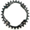 FOMTOR Schmales breites Kettenblatt 30T 104 BCD 9 10 11 Gang Einzel-Kettenblatt für die meisten Mountainbikes Rennräder BMX MTB Fixie Track Fahrrad (rund)
