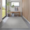 Carpetsale24 Teppich 240x340 cm Hellgrau, Kurzflor, Einfarbig, Modern, Rechteckig, rutschfest, Pflegeleicht, XXL Bodenteppich für Wohnzimmer, Schlafzimmer, Esszimmer