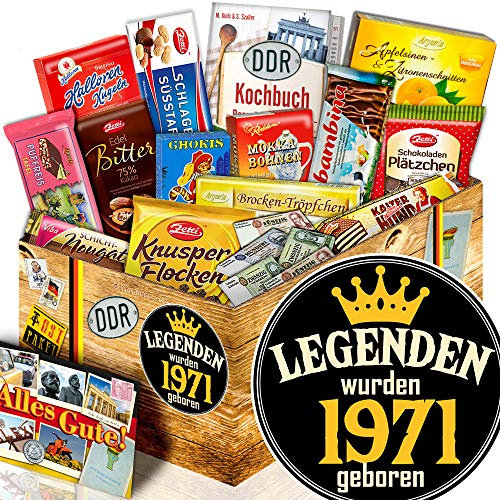 Legenden 1971 / Schokoladen Ossi Set XL/Geburtstagsgeschenk 1971
