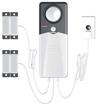 TECHKO S189 Ultra Slim Safe Pool Alarm Piscine, Gris