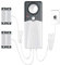 TECHKO S189 Ultra Slim Safe Pool Alarm Piscine, Gris