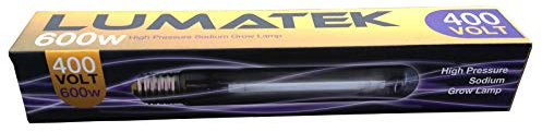 Lumatek Ultimate 600w 400V Pro Digital Ballast, Bulb & Shade Hps Grow Light Kit (Lumatek Bulb 600W 400V)
