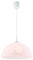 Licht-Erlebnisse Retro Küchenlampe hängend Glas Schirm Blumen Ø30cm Weiß satiniert E27 Pendelleuchte Esstisch Küche