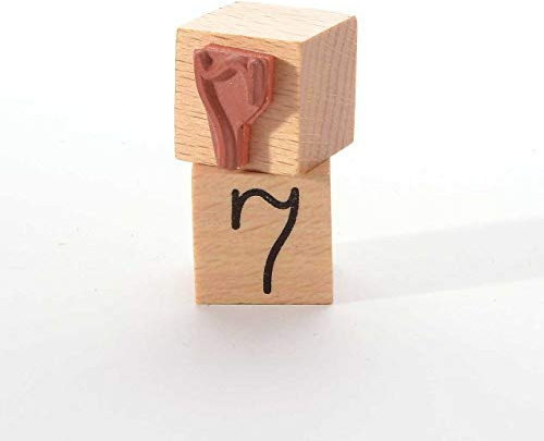 Motivstempel Titel: Ziffern - 7