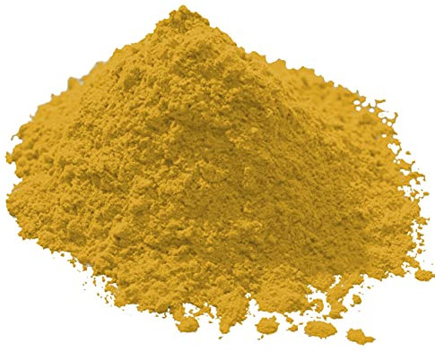 CAIRCON Eisenoxid Pigmentpulver Trockenfarbe Oxidfarbe für Beton Epoxidharz Putz - Gelb 5Kg