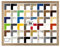 Puzzello Puzzlerahmen Bilderrahmen Posterrahmen 70x100 cm Sonoma Eiche Dekor 100x70 cm mit klarem Kunstglas
