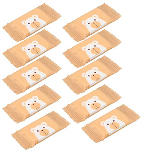 Janzoom Serviette de visage jetable, lingettes démaquillantes portables Mini 10pcs super douces compressées pour les activités de plein air pour les soins de la peau