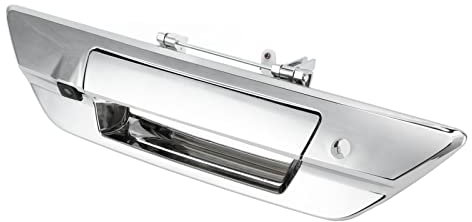 Kofferraumgriff Rückfahrkamera, Assistenz-TV-System NTSC 150-170 ° Breite Rückfahrkamera IP66 Wasserdichter CCD-Sensor für Auto (Silber)