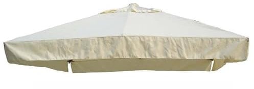 BricoShopping® Bâche de rechange pour parasol déentré à bras 8 lattes imperméable, 3x4 (SENZA TASCHE 410 gr)