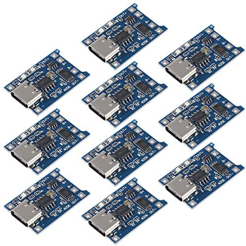 TP4056 Lithium Battery Charging Board - Type C, 5V 1A, Battery Protection, Dual Functions