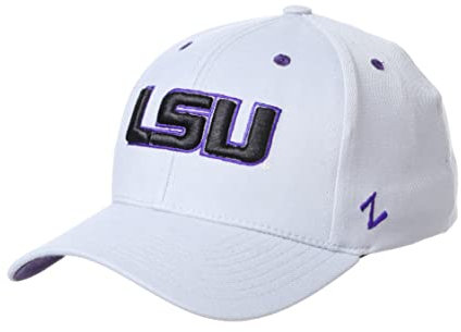 Zephyr NCAA Herren-Hut, offiziell lizenziert, Stretch-Fit, Zh Grey