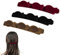 ISAKEN 6 Stück Kolibri Haarspange mit Kristallblume, Kristall Strass Haarspange Doppelschicht Haarspangen Rutschfeste Geflochtene Haarspangen Backenclips Haarstyling Zubehör für Frauen Mädchen