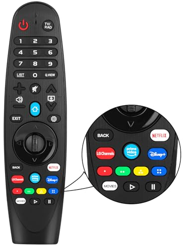 Universal Remote Control for All LG Smart TV, LG Remote Control for Smart TV OLED LCD LED HDTV 3D 4K Smart TVs