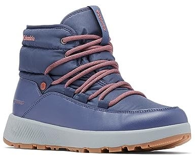 Columbia Slopeside Village Omni-Heat Mid, Stivali da neve Donna, Nocturnal/Beetroot 2024 , 39 EU