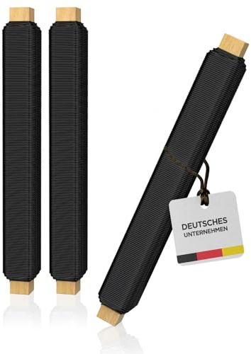 Talvani® Premium Basteldraht 3X | schwarz | ø 0,80 mm, 30 m | – Flexibler Blumendraht zum Basteln – Draht, DE Versand – Verbesserter Bindedraht für Pflanzen