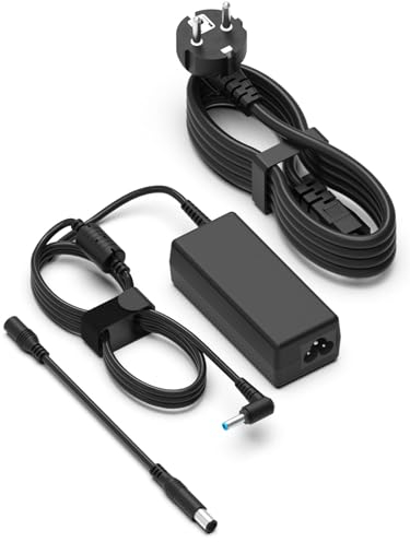 Haiyistar 45W Cargador Portátil para HP Notebook Elitebook 830 840 850 Probook 450 G3 G5 640 G2 G4 Pavilion 11 13 15 Stream 11 13 14 X2 Spectre Envy x360 x2 13 15 Charger 4,5mm*3,0mm