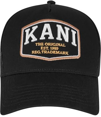 Karl Kani Retro Patch Trucker Cap one Size Black