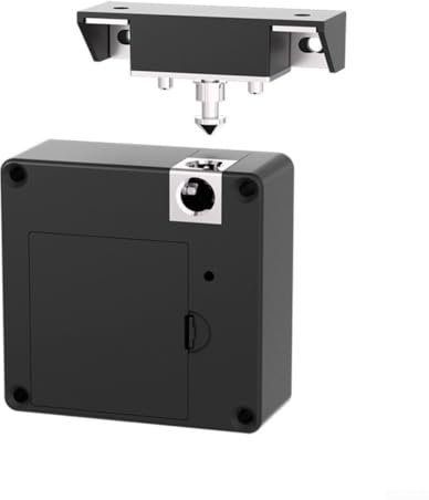 Zilimontt 3 in 1 sblocco scheda serratura della porta/NFC/per TTlock APP Sblocca serratura elettronica invisibile, serratura elettronica invisibile per armadio armadio, serratura intelligente in legno