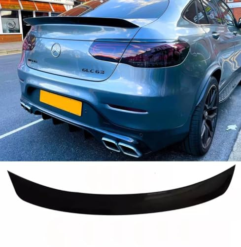 For Auto Perfectionists UK Rear Boot Spoiler Compatible With Mercedes GLC Class Coupe GLC63 C253 2015-2024 ABS Carbon Fibre