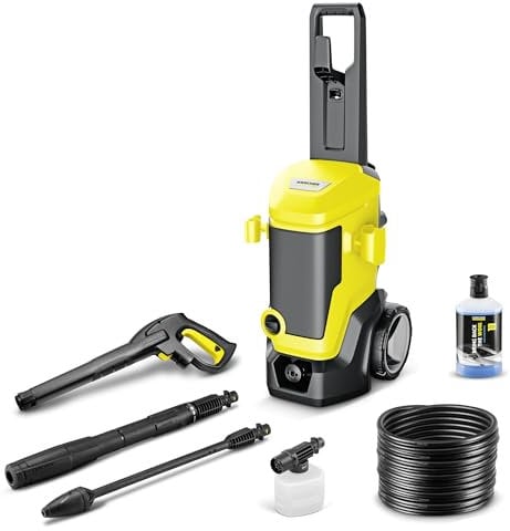 Kärcher Idropulitrice K 7 WCM FJ, max. 180 bar, portata: 600 l/h, superficie: 60 m²/h, peso: 17,1 kg, pistola ad alta pressione, lancia Vario Power, ugello rotante, ugello per schiuma