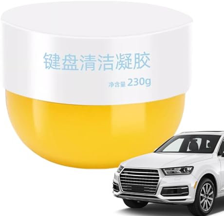 Limpiador de gel para coche, slime de polvo automotriz, herramienta de limpieza de grietas, multiusos, material duradero y reutilizable, 8 x 6,5 x 4 cm, para vehículos