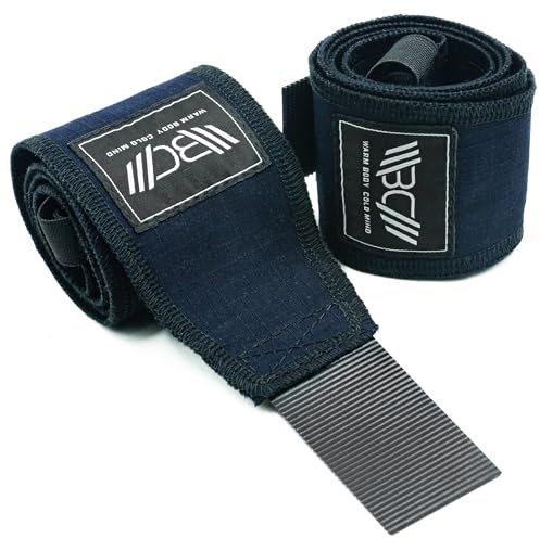 WARM BODY COLD MIND Premium Wrist Wraps für Gewichtheben, Handgelenkstütze für Fitness, Weightlifting Straps, Powerlifting, Handgelenkbandage für Krafttraining Crossfit, Bodybuilding